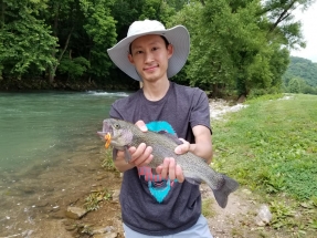 July 2019 RR Chris big trout fav fly